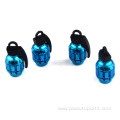 Grenade Tyre Valve Caps Aluminum Universal